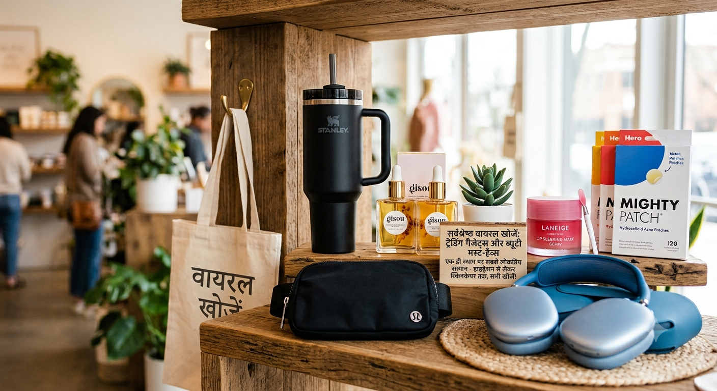 क्या आप सोशल मीडिया पर वायरल होने वाले सबसे हॉट प्रोडक्ट्स की तलाश में हैं? अब आपको अलग-अलग जगहों पर भटकने की ज़रूरत नहीं है! हम आपके लिए लेकर आए हैं इंटरनेट पर सबसे ज़्यादा पसंद किए जाने वाले बेस्ट-सेलर प्रोडक्ट्स का एक बेहतरीन